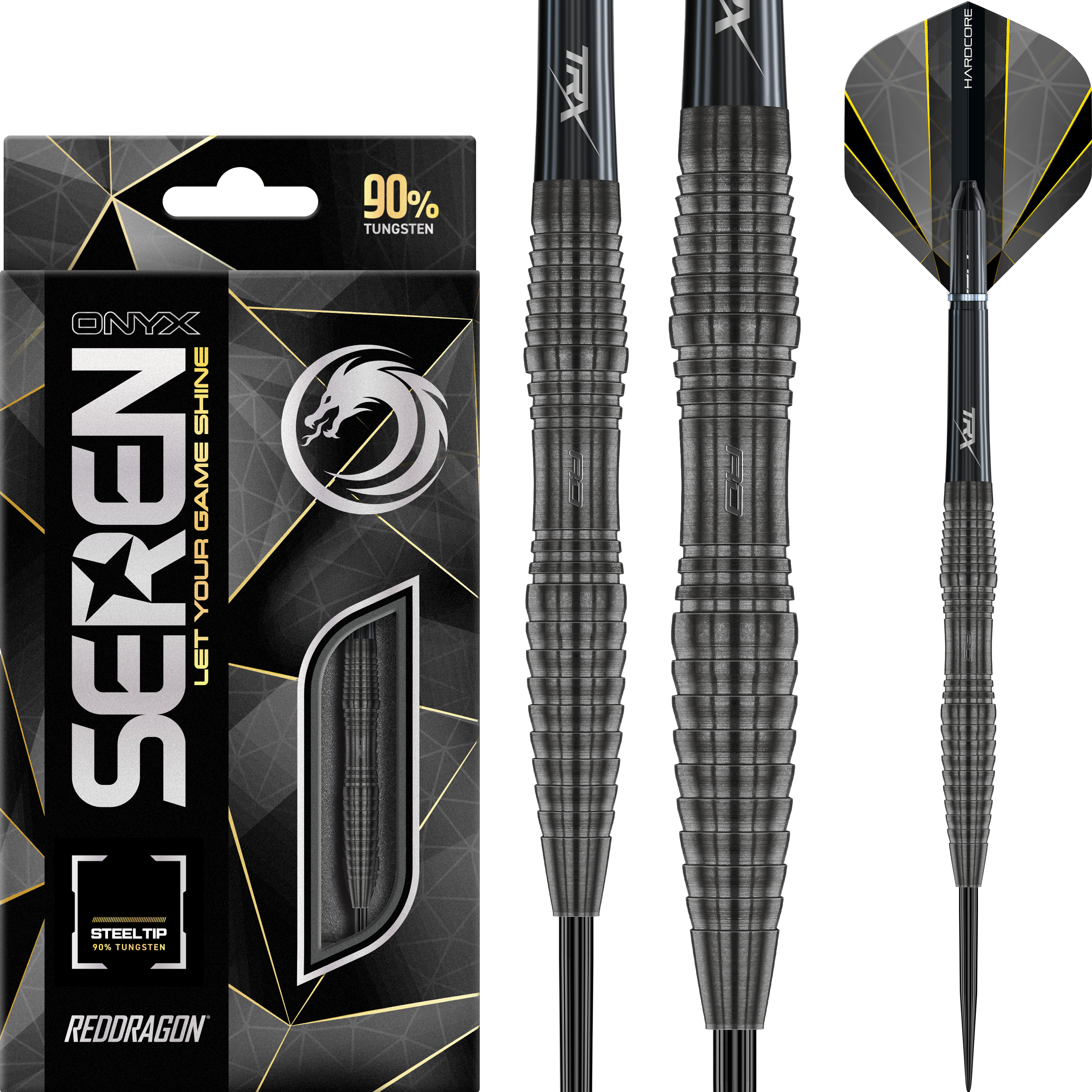 ダーツ Red Dragon Dragonfly 95 Black 2BA 20g Dragonfly 95 Black Parallel Darts | Red Dragon Darts